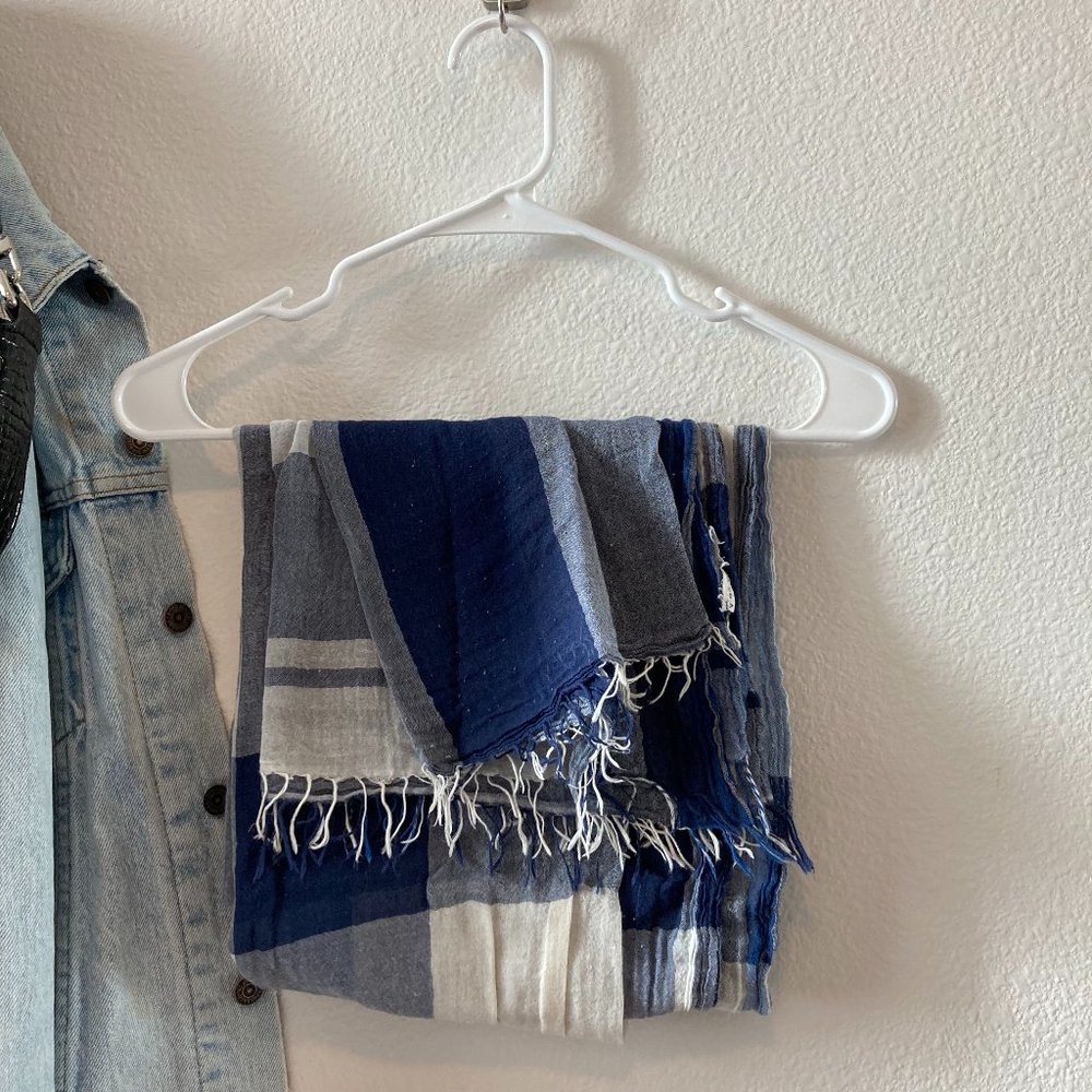 Plaid Summer Scarf